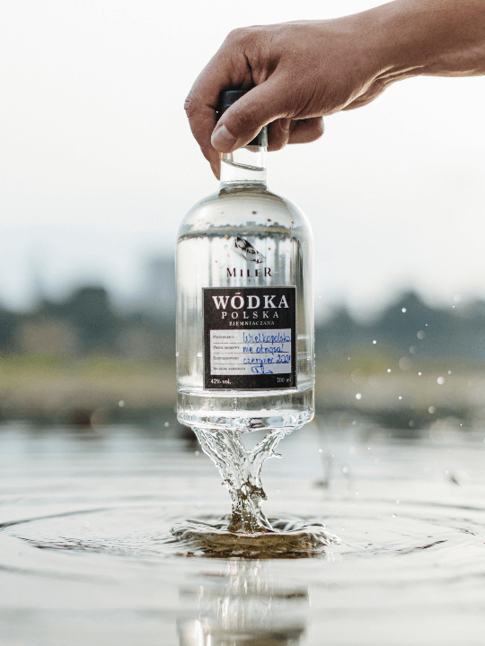 Butelka z grubym dnem - Miler Spirits