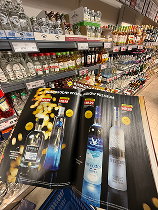 2024 - Wódka Miler pojawia się w materiałach promocyjnych obok najbardziej znanych i prestiżowych marek na świecie.